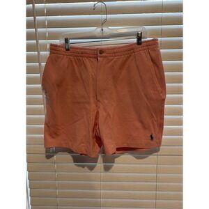 Polo Ralph Lauren Mens Pink Cotton‎ Golf Tennis Shorts Embroidered Logo Size XXL
